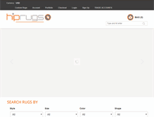 Tablet Screenshot of hiprugs.com